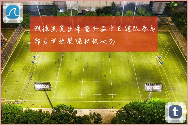 佩德里复出希望升温今日随队参与部分训练展现积极状态